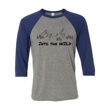 Load image into Gallery viewer, Into The Wild Raglan T-Shirt
