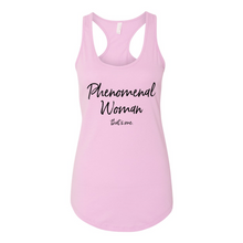 Load image into Gallery viewer, Phenomenal Woman Racerback Tank
