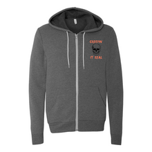 Load image into Gallery viewer, Creepin&#39; It Real Zip Up Hoodie
