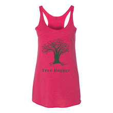 Load image into Gallery viewer, Tree Hugger Triblend Racerback Tank
