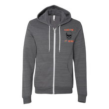 Load image into Gallery viewer, Creepin&#39; It Real Zip Up Hoodie
