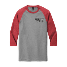 Load image into Gallery viewer, Here To Serve 3/4-Sleeve Raglan T-Shirt
