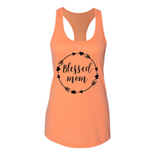 Load image into Gallery viewer, Blessed Mom Racerback Tank
