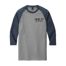 Load image into Gallery viewer, Here To Serve 3/4-Sleeve Raglan T-Shirt
