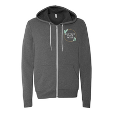 Load image into Gallery viewer, Protect Your Peace Zip Up Hoodie
