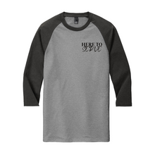 Load image into Gallery viewer, Here To Serve 3/4-Sleeve Raglan T-Shirt
