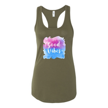 Load image into Gallery viewer, Good Vibes Racerback Tank
