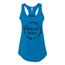 Load image into Gallery viewer, Blessed Mom Racerback Tank
