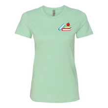 Load image into Gallery viewer, Books &amp; Subjects Boyfriend Tee
