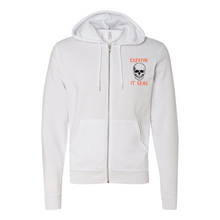 Load image into Gallery viewer, Creepin&#39; It Real Zip Up Hoodie
