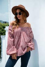 Load image into Gallery viewer, Off Shoulder Balloon Sleeve Top
