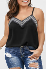 Load image into Gallery viewer, Plus Size Bohemian Trim Camisole
