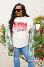 Load image into Gallery viewer, Simply Love Full Size MERRY CHRISTMAS Short Sleeve T-Shirt

