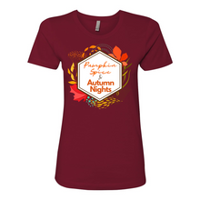 Load image into Gallery viewer, Pumpkin Spice &amp; Autumn Nights Boyfriend Tee
