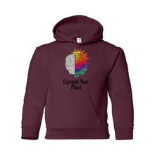 Load image into Gallery viewer, Expand Your Mind Youth Hoodie
