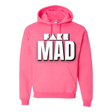 Load image into Gallery viewer, Retro White Fake Mad Hoodie
