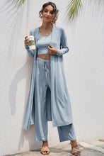 Load image into Gallery viewer, Tank Top, Wide Pants and Cover Set
