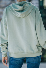 Load image into Gallery viewer, Two-Tone Dropped Shoulder Drawstring Hoodie
