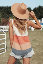 Load image into Gallery viewer, Color Block Knit Tank Top
