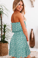 Load image into Gallery viewer, Ditsy Floral Strapless Mini Dress
