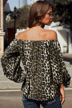 Load image into Gallery viewer, Off-Shoulder Balloon Sleeve Top
