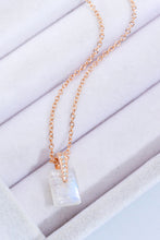 Load image into Gallery viewer, 925 Sterling Silver Natural Moonstone Pendant Necklace
