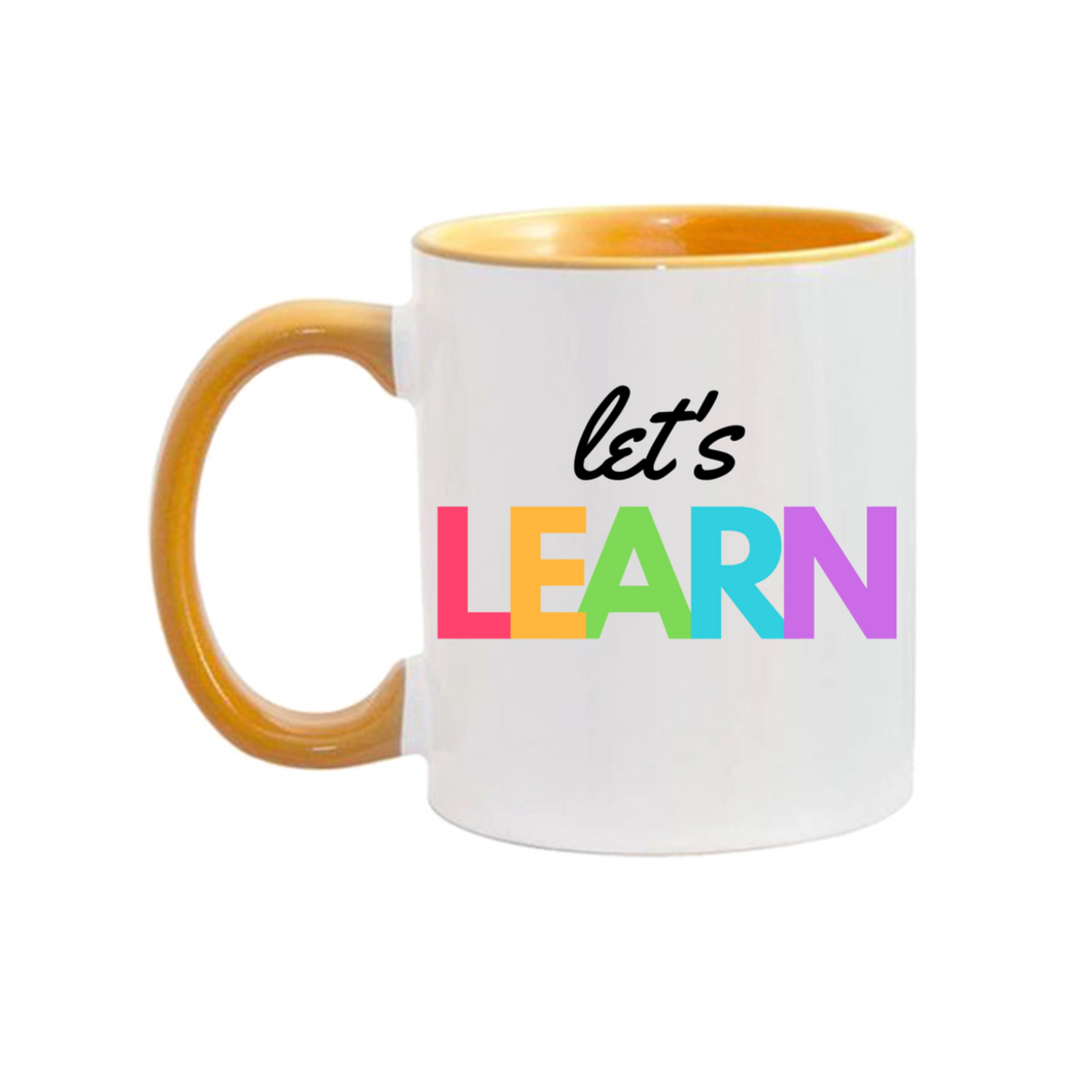 Let's Learn 11oz. Mugs