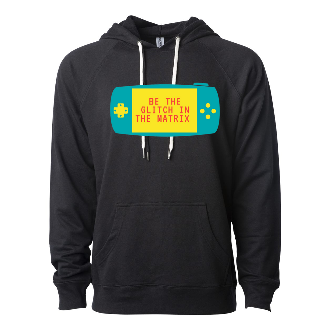 Be A Glitch In The Matrix Terry Hoodie