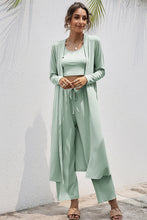 Load image into Gallery viewer, Tank Top, Wide Pants and Cover Set

