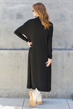 Load image into Gallery viewer, Basic Bae Full Size Open Front Long Sleeve Cover Up
