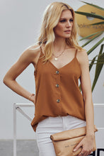 Load image into Gallery viewer, Tie Dye Buttoned Tank Top
