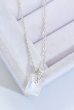 Load image into Gallery viewer, 925 Sterling Silver Natural Moonstone Pendant Necklace
