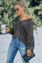 Load image into Gallery viewer, Bishop Sleeve V-Neck Top
