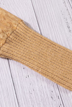 Load image into Gallery viewer, Lace Sleeve V-Neck Knit Dress
