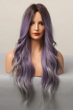 Load image into Gallery viewer, Elegant Wave Full Machine Synthetic Wigs in Purple 26&#39;&#39;
