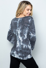 Load image into Gallery viewer, Tie Dye French Terry Sweatshirt Plus Size
