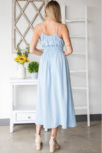 Load image into Gallery viewer, HEYSON French Riviera Textured Woven Sleeveless Dress
