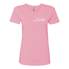Load image into Gallery viewer, The World Needs My Light Boyfriend Tee
