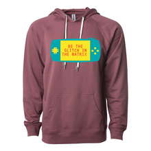 Load image into Gallery viewer, Be A Glitch In The Matrix Terry Hoodie
