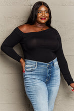 Load image into Gallery viewer, Culture Code Fall For You Full Size Asymetrical Neck Long Sleeve Top
