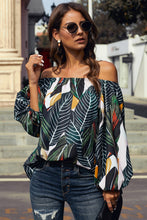 Load image into Gallery viewer, Off-Shoulder Balloon Sleeve Top
