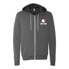 Load image into Gallery viewer, Hey Boo Zip Up Hoodie
