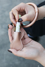 Load image into Gallery viewer, PU Wristlet Keychain with Card Holder
