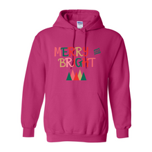 Load image into Gallery viewer, Merry &amp; Bright Hoodie
