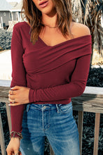Load image into Gallery viewer, V-Neck Long Sleeve Top
