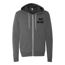 Load image into Gallery viewer, Dad Mode Zip Up Hoodie
