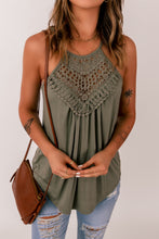 Load image into Gallery viewer, Crochet Lace Detail Tank Top
