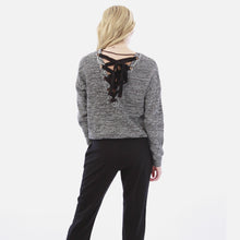 Load image into Gallery viewer, Sweater with Lace Up Back
