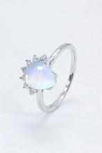 Load image into Gallery viewer, 925 Sterling Silver Moonstone Ring
