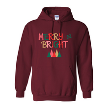 Load image into Gallery viewer, Merry &amp; Bright Hoodie
